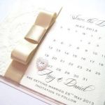 blush save the date cards