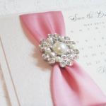 Ava pearl save the date cards
