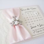 Sofia pearl save the date cards