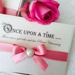Fairytale Once upon a time save the date cards